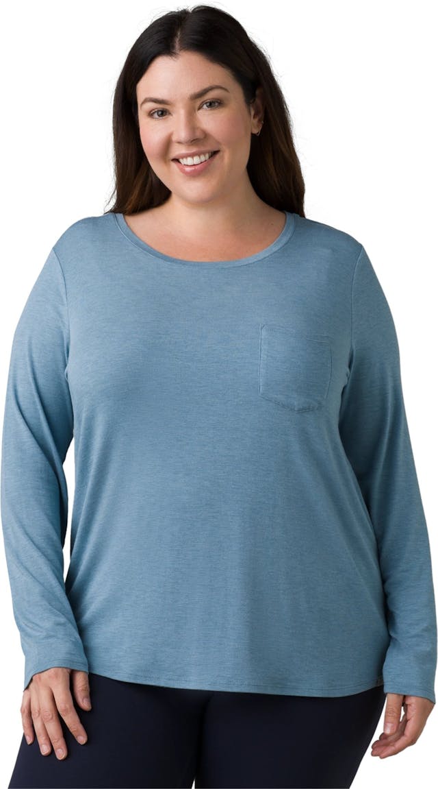 Product image for Foundation Plus Size Long Sleeve Top - Women's