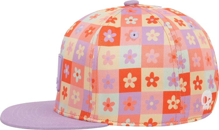 Product gallery image number 2 for product Quilty Flower Snapback Cap - Youth