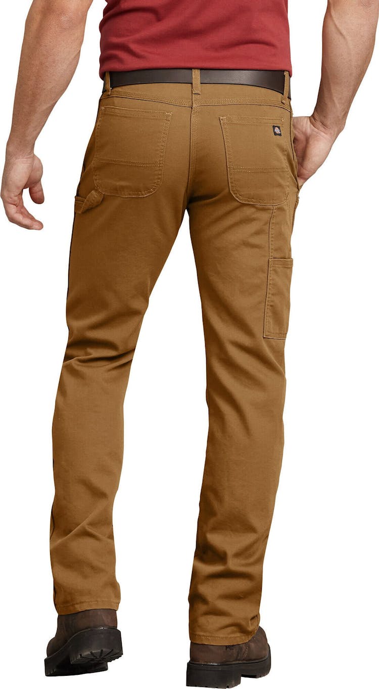 Numéro de l'image de la galerie de produits 3 pour le produit Pantalon menuisier FLEX, coupe standard, jambe droite, en coutil Tough Max - Homme