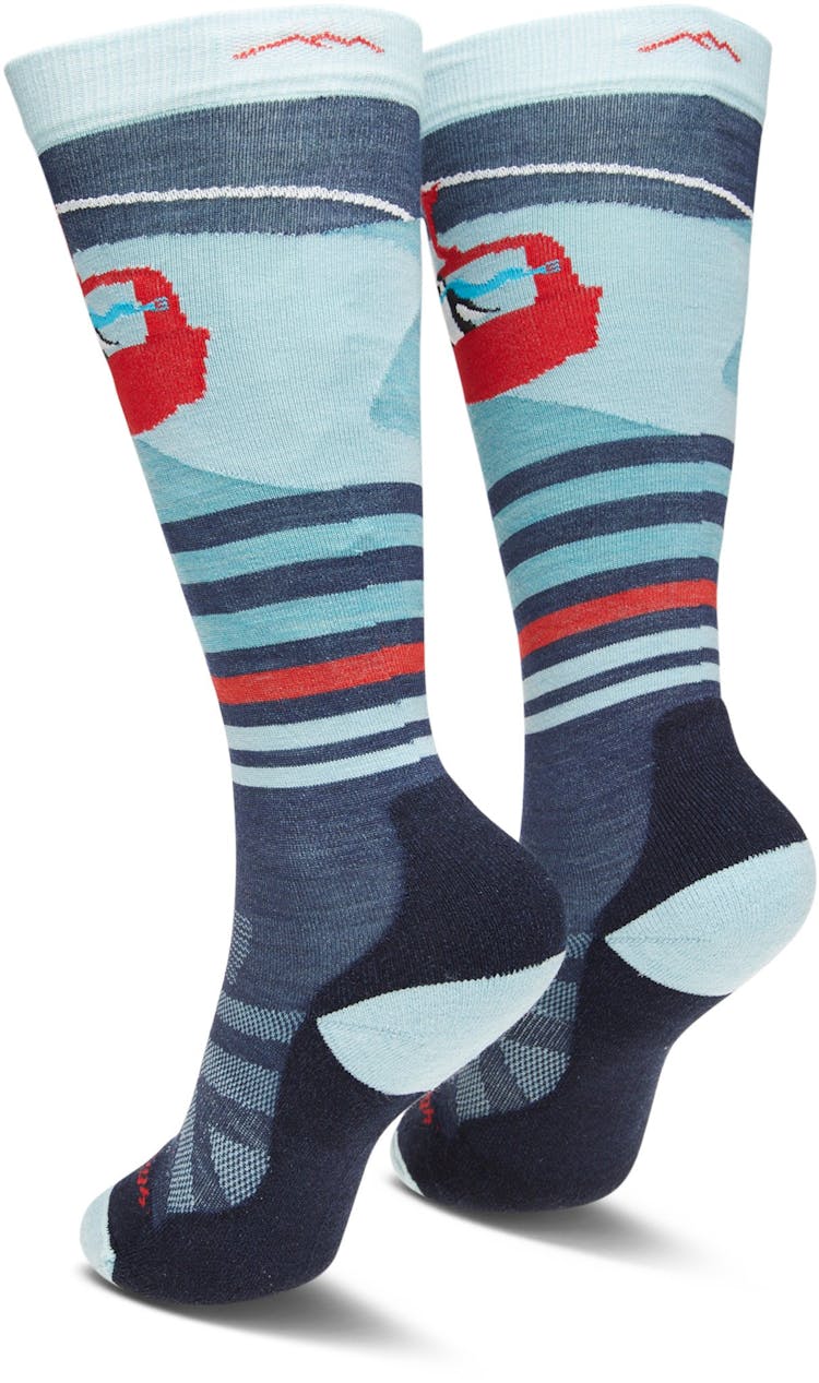 Product gallery image number 2 for product Skipper Over-the-Calf Midweight Ski & Snowboard Socks - Kid's