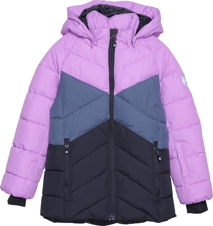 Numéro de l'image de la galerie de produits 1 pour le produit Manteau de ski matelassé couleurs contrastantes - Jeune
