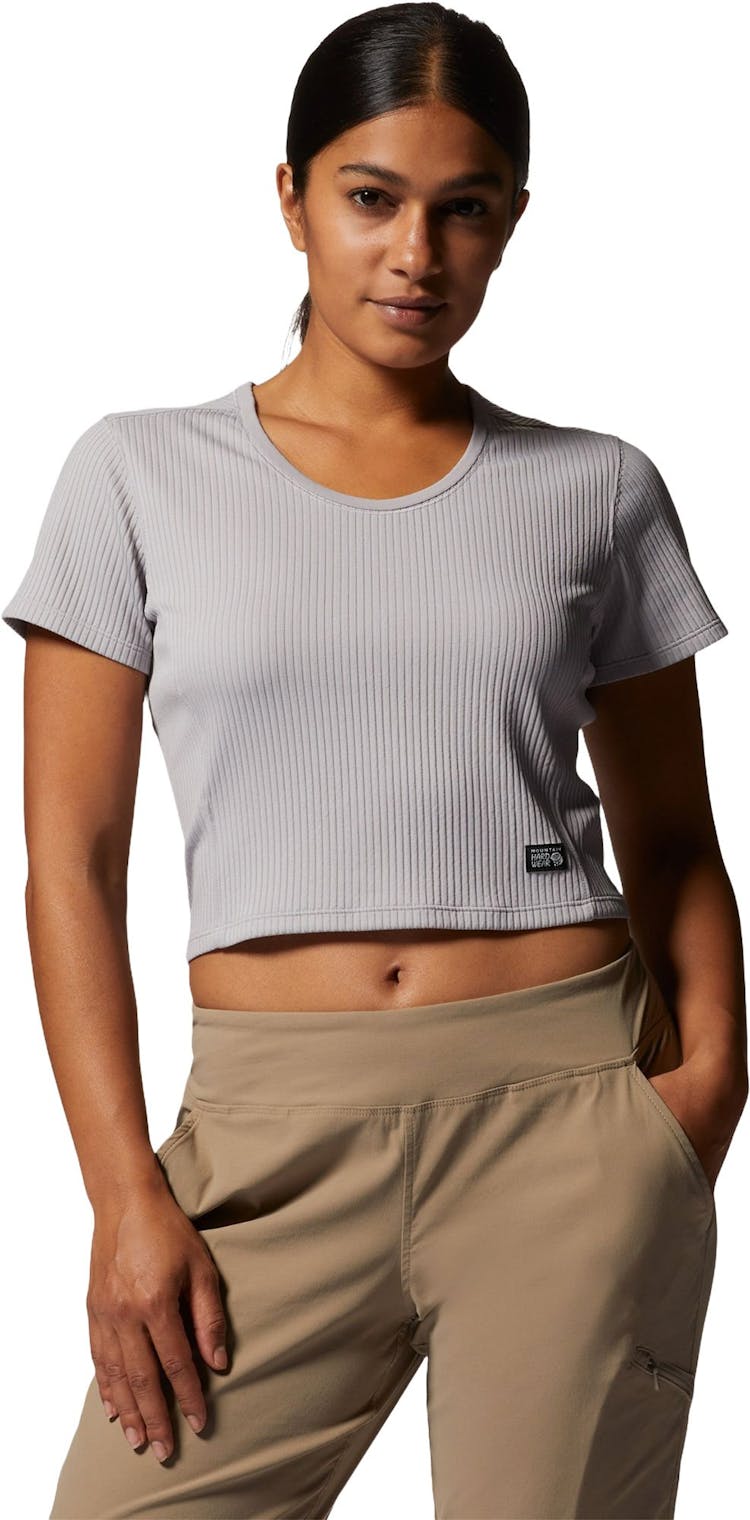 Numéro de l'image de la galerie de produits 1 pour le produit T-shirt Summer Rib à manches courtes - Femme