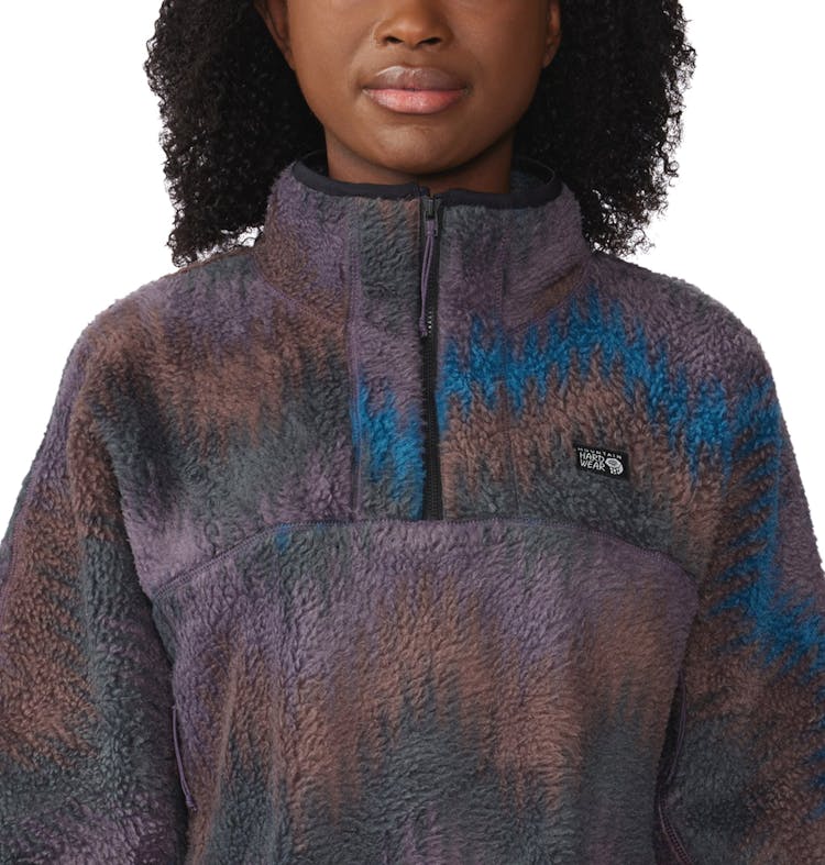 Product gallery image number 4 for product HiCamp Fleece Printed Pullover - Women