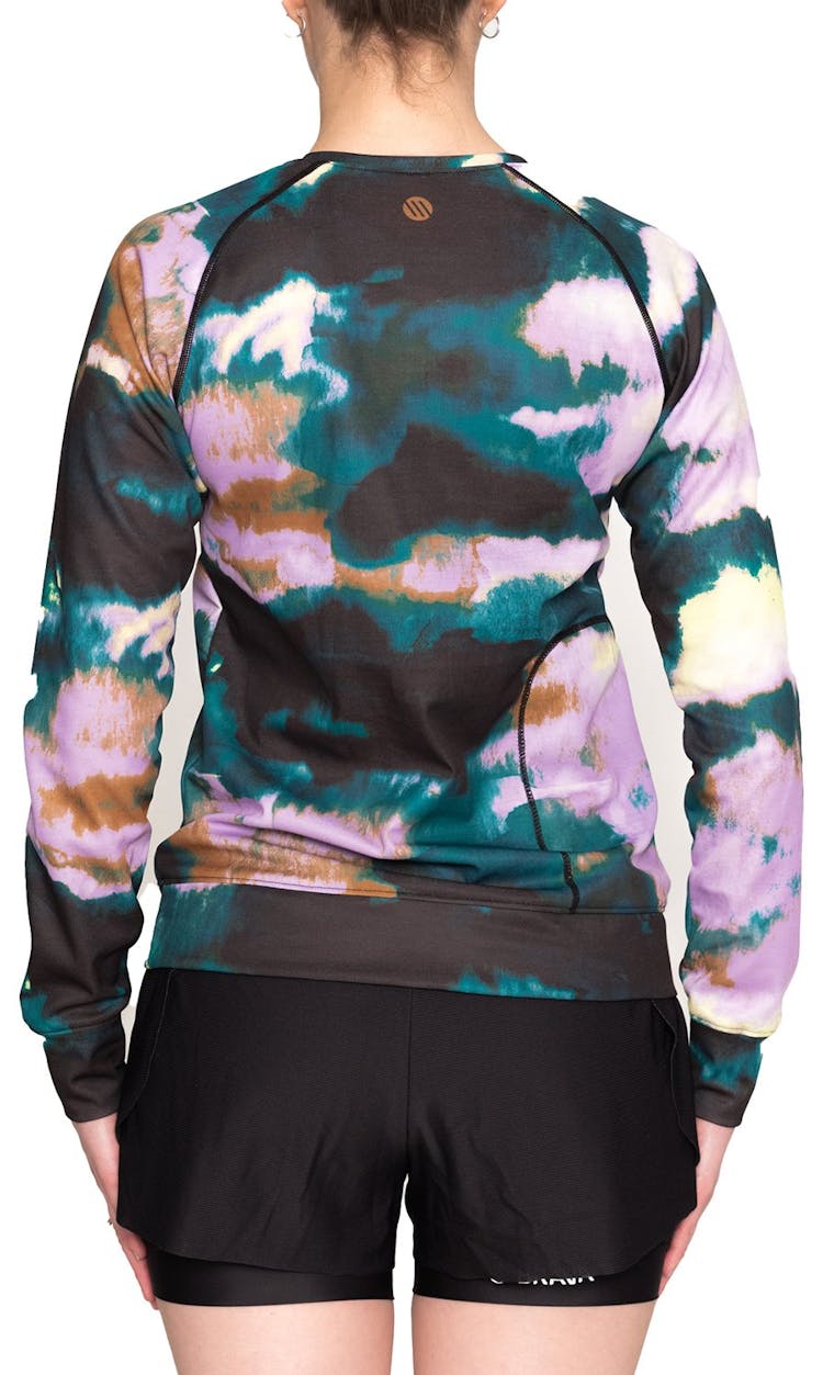 Product gallery image number 2 for product Printed Merino Long Sleeve Trail Jersey - Women's