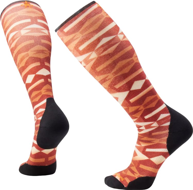 Product gallery image number 1 for product Ski Targeted Cushion Colliding Clouds Print OTC Socks - Unisex