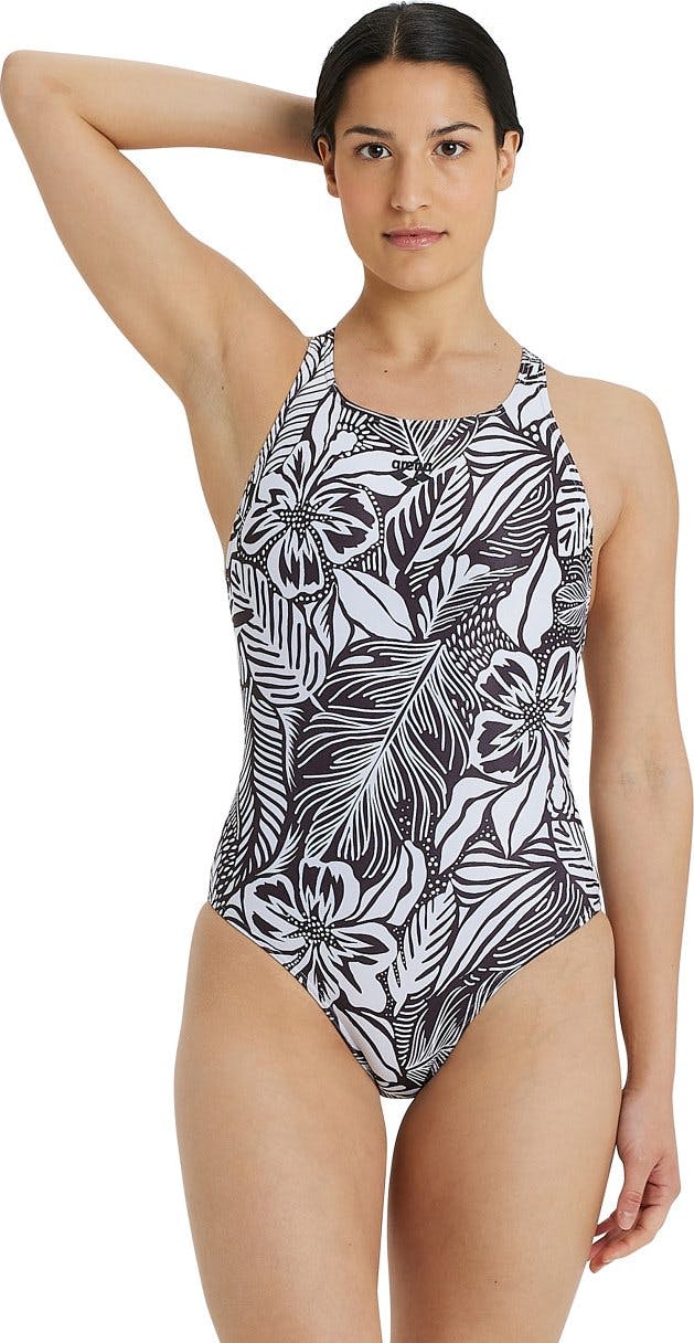 Product gallery image number 3 for product Swim Pro back Allover Print Swimsuit - Women's