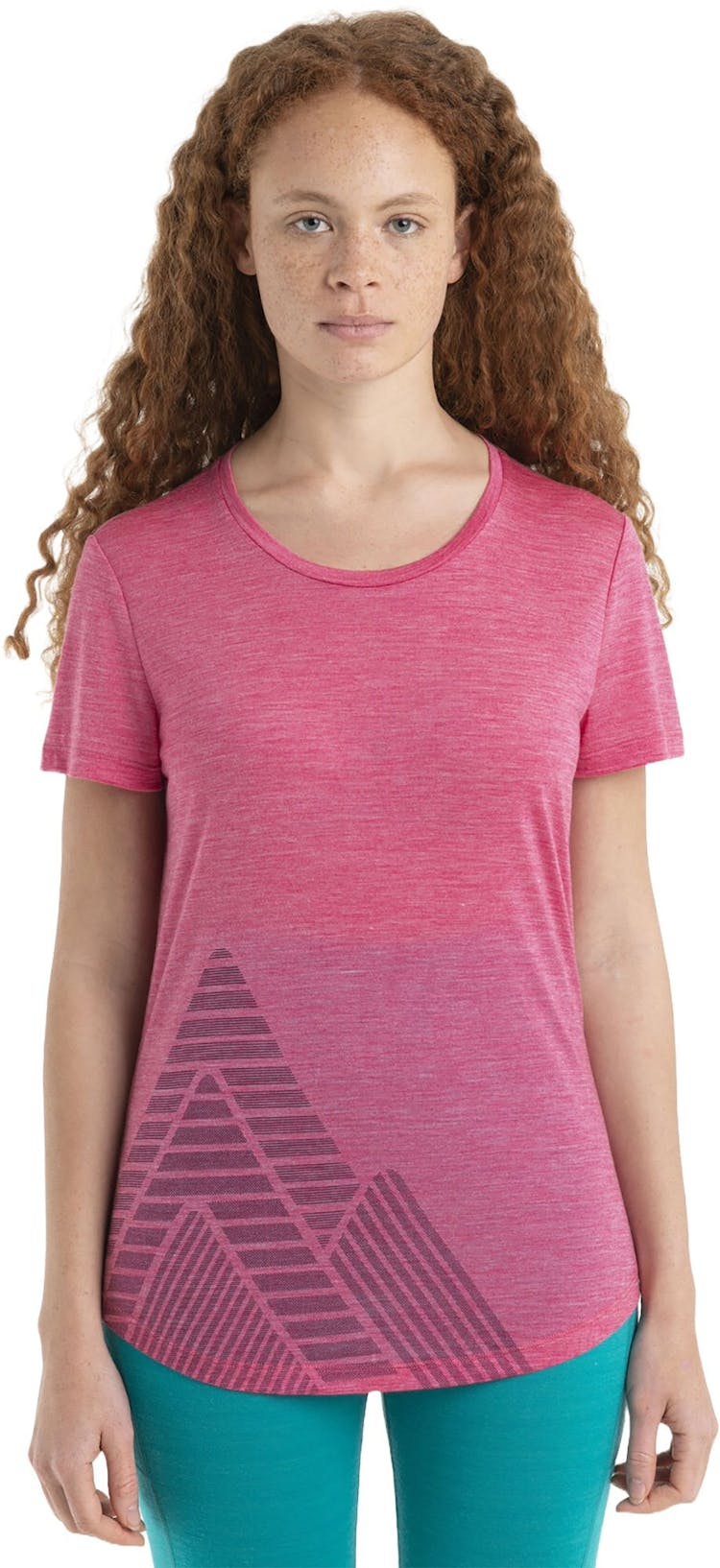 Numéro de l'image de la galerie de produits 1 pour le produit T-shirt à manches courtes Mérino 125 Cool-Lite Sphere II Peak Quest - Femme