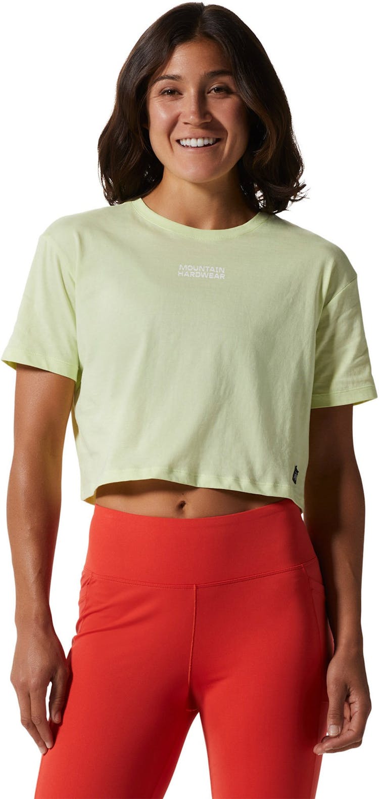 Numéro de l'image de la galerie de produits 1 pour le produit T-shirt court à manches courtes avec logo - Femme