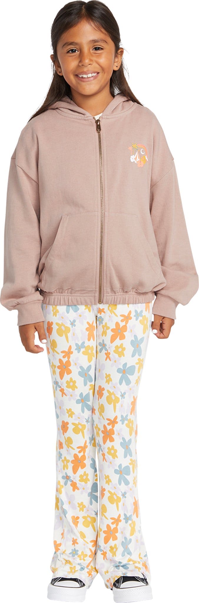Product gallery image number 2 for product Zippety Dudette Zip Front Hoodie - Girls