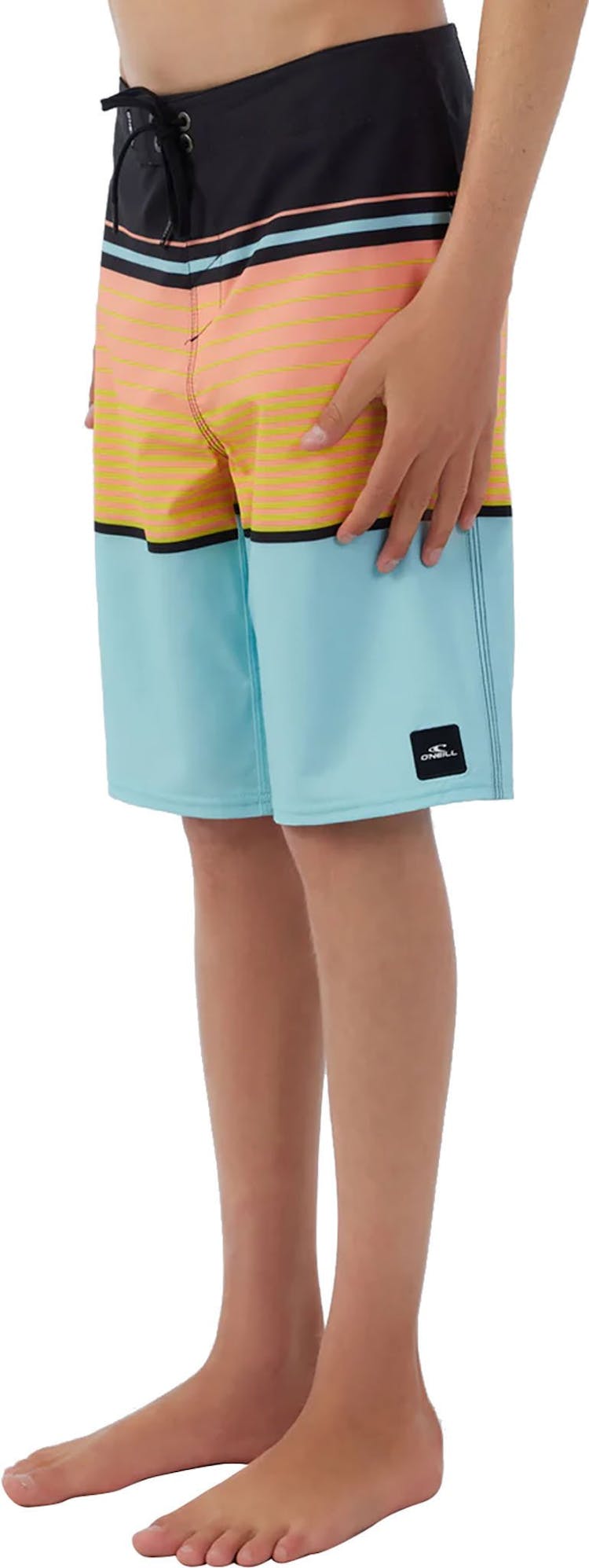 Product gallery image number 3 for product Lennox Stripe 18 In Boardshorts - Boys