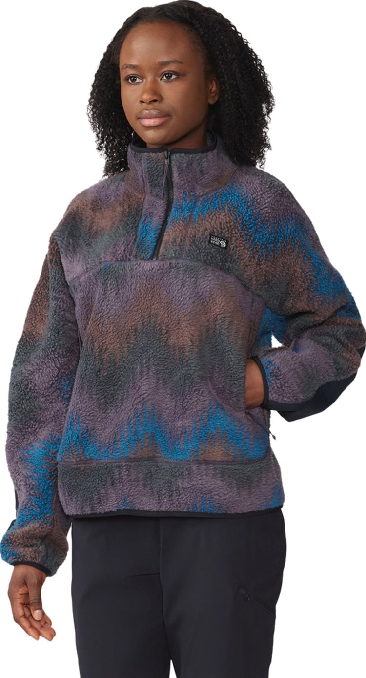 Product gallery image number 3 for product HiCamp Fleece Printed Pullover - Women