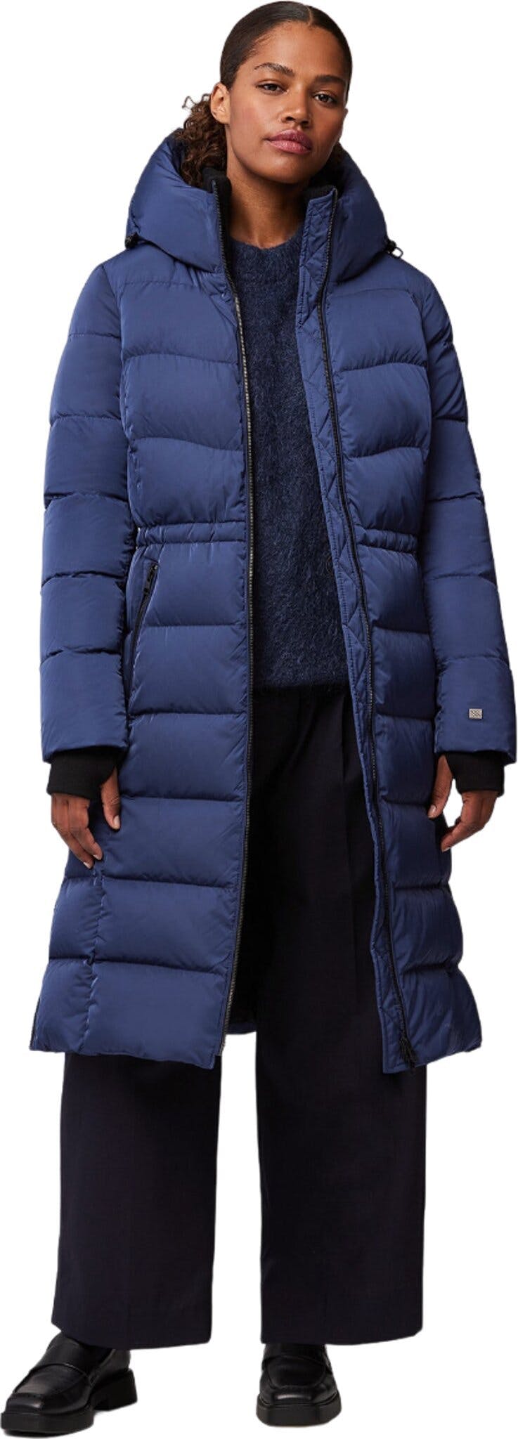 Numéro de l'image de la galerie de produits 2 pour le produit Manteau semi-ajusté en duvet radiant avec capuchon Liv - Femme