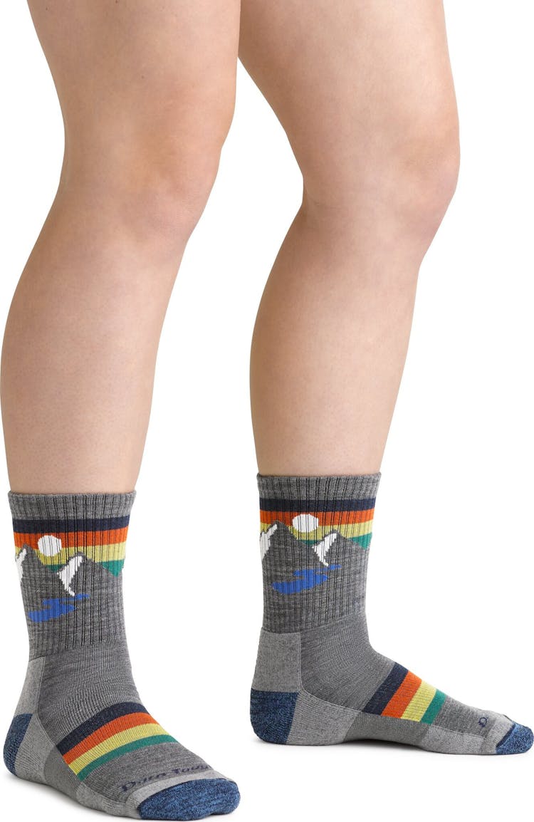 Product gallery image number 2 for product Sunset Ridge Jr. Micro Crew Lightweight with Cushion Socks - Kids