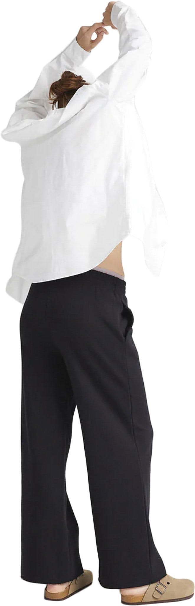 Product gallery image number 3 for product Recycled Fleece Wide Leg Pant - Women's