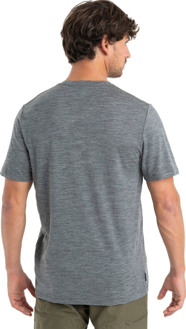 Numéro de l'image de la galerie de produits 3 pour le produit T-shirt à manches courtes en mérinos Natural Shades Logo 150 Tech Lite II - Homme