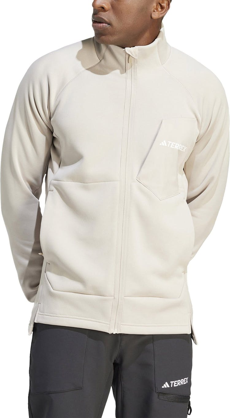 Product gallery image number 8 for product Terrex Xperior Medium Fleece Full-Zip Jacket - Men's