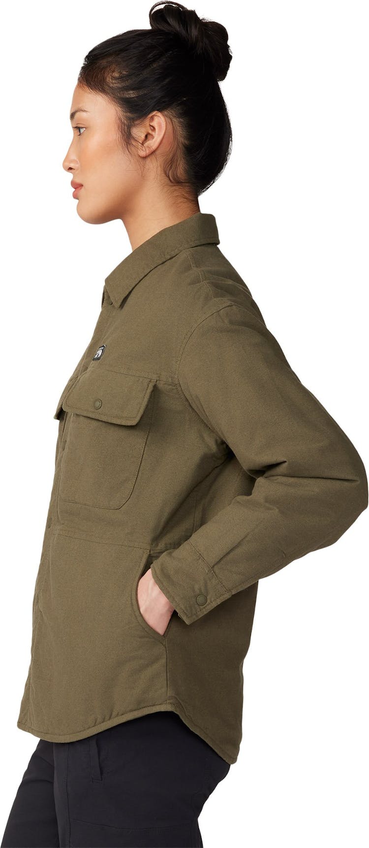Numéro de l'image de la galerie de produits 2 pour le produit Manteau-chemise en flanelle - Femme