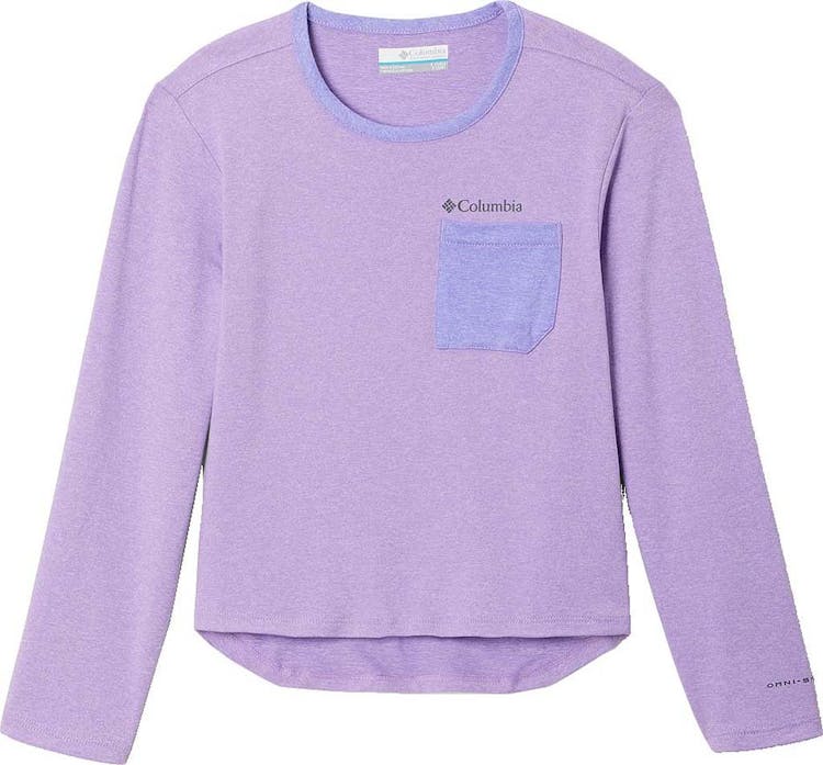 Product gallery image number 1 for product Tech Trail Long Sleeve Shirt - Girl's