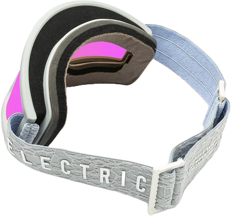 Product gallery image number 3 for product Hex Goggles - Grey Nuron - Pink Chrome - Unisex