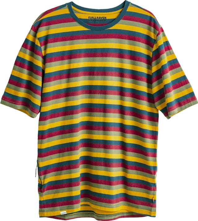 Image de produit pour T-shirt rayé en coton S/F - Homme