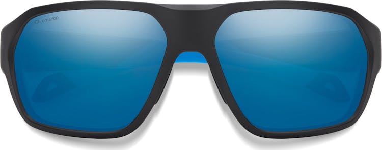 Product gallery image number 3 for product Deckboss Sunglasses - Matte Black - Class Polarized Blue Mirror Lens - Men's