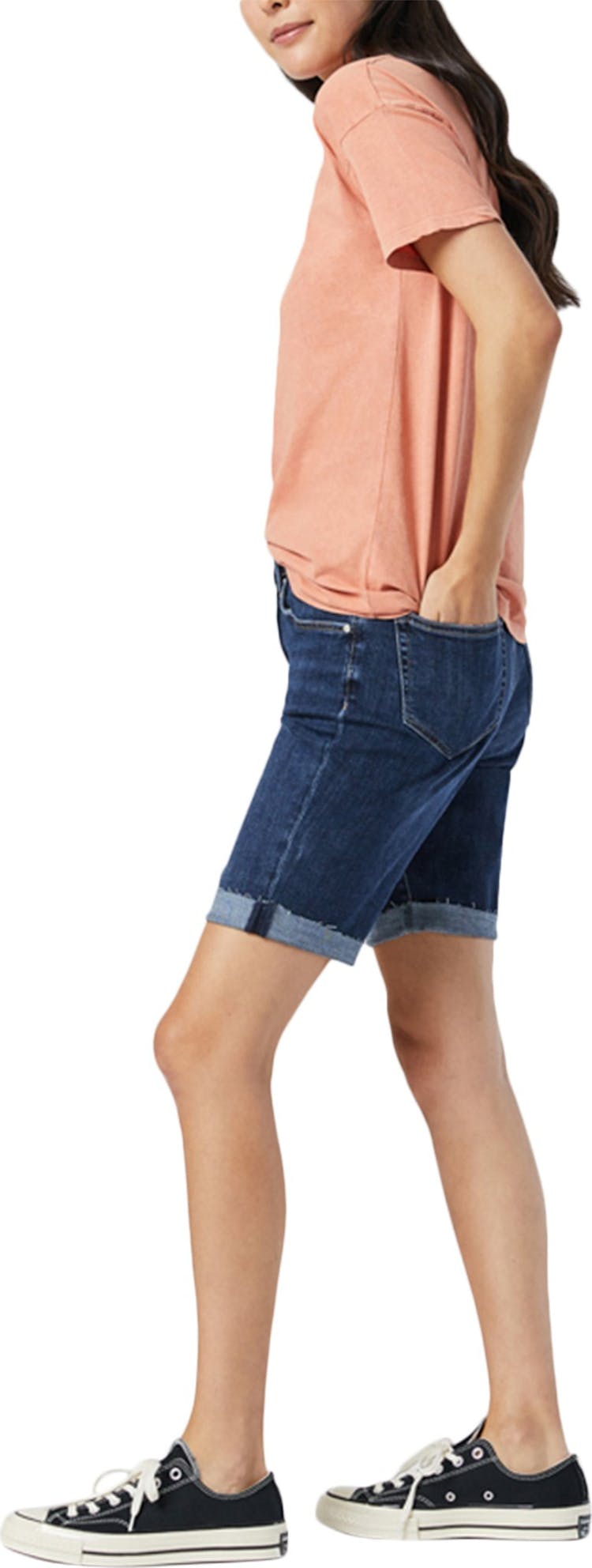 Product gallery image number 3 for product Alexis Mid Rise Bermuda Shorts - Women's