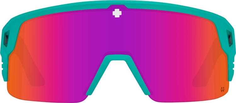 Product gallery image number 3 for product Monolith 5050 Sunglasses  - Matte Teal - Happy Gray Green Pink Spectra Mirror