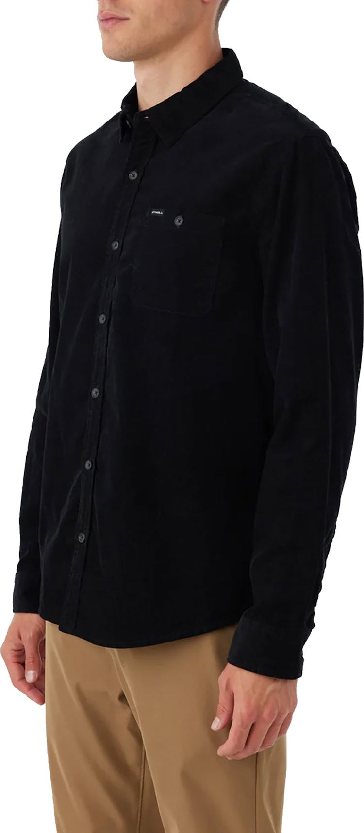 Product gallery image number 4 for product Caruso Solid Long Sleeve Shirt - Men's
