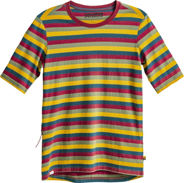 Image de produit pour T-shirt rayé en coton S/F - Femme
