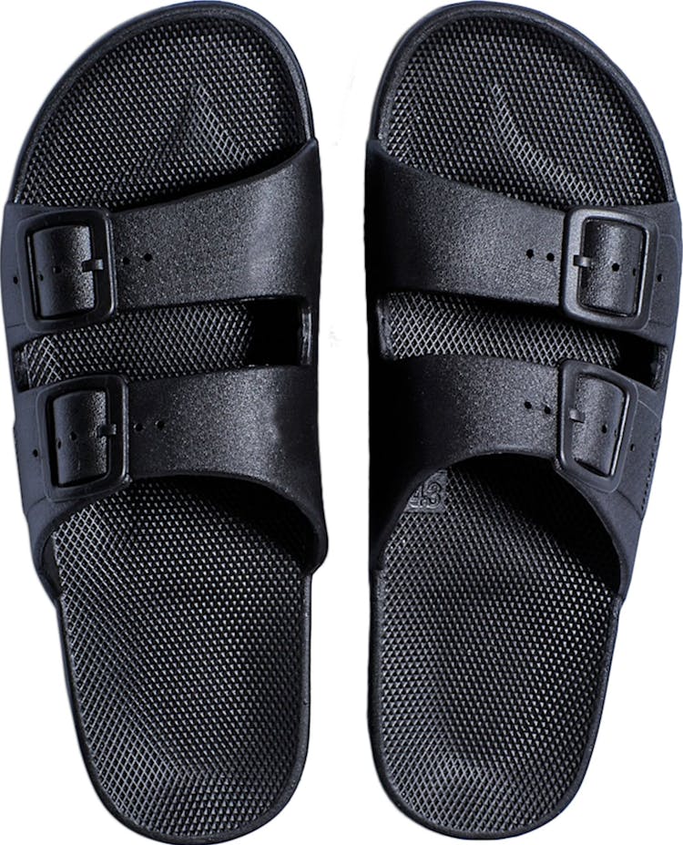 Product gallery image number 2 for product Two Band Basic Slide Sandals - Unisex