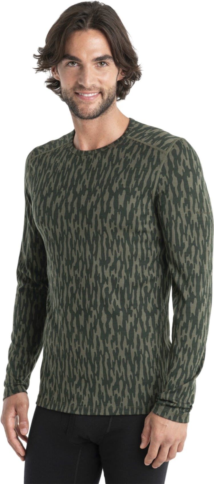 Product gallery image number 4 for product Merino 200 Oasis Glacial Flow Long Sleeve Thermal Top - Men's