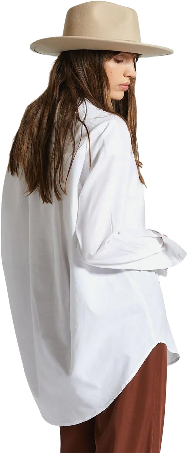 Product gallery image number 3 for product Sidney Oversized Long Sleeve Woven Overshirt - Women's