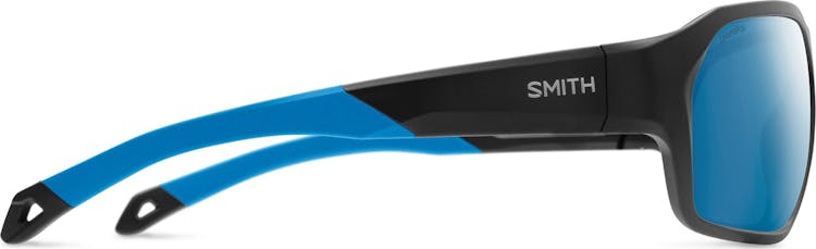 Product gallery image number 2 for product Deckboss Sunglasses - Matte Black - Class Polarized Blue Mirror Lens - Men's