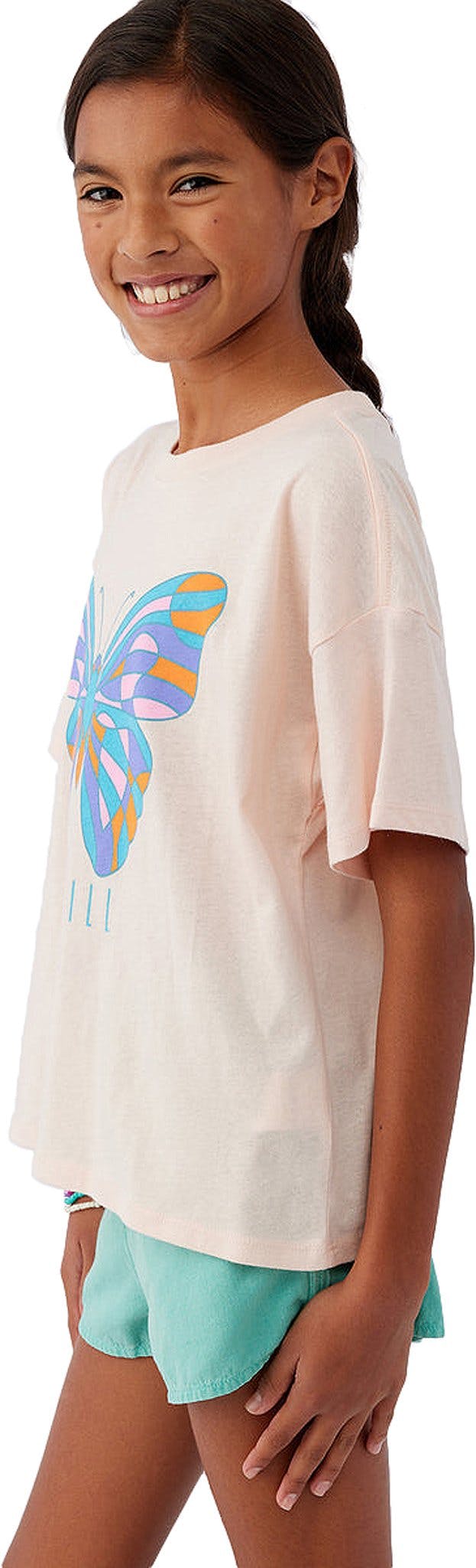 Numéro de l'image de la galerie de produits 4 pour le produit T-shirt surdimensionné Maddox Lucky Butterfly - Fille