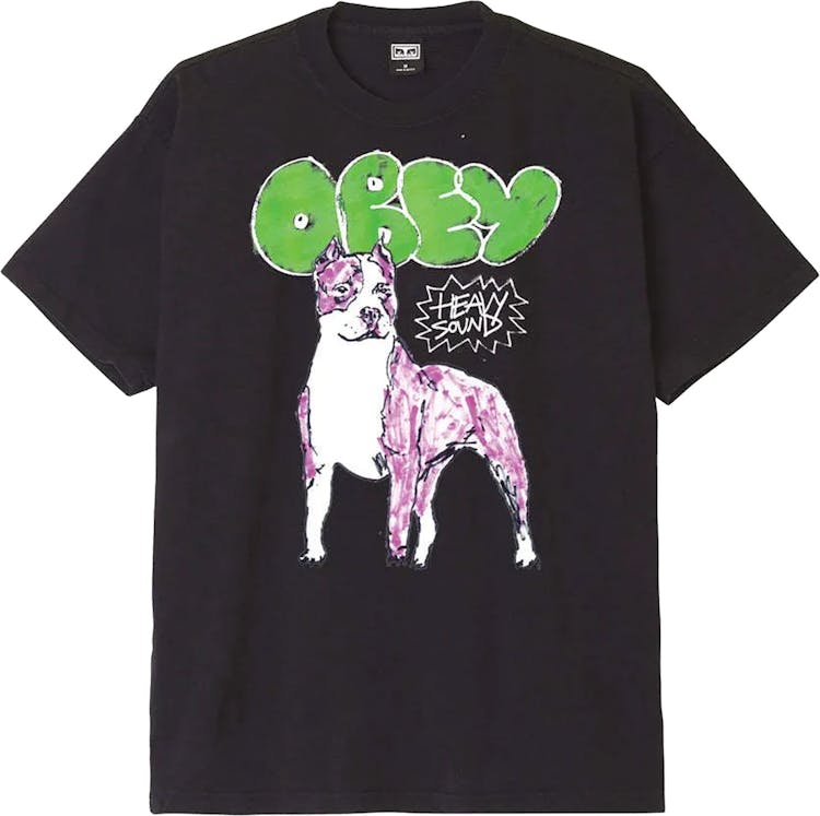 Product gallery image number 1 for product Obey Heavy Sound Heavyweight T-Shirt - Men's