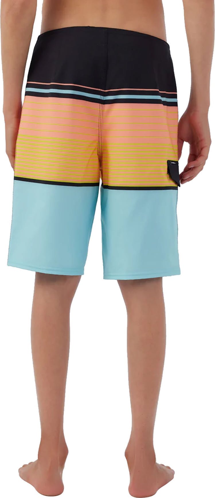 Product gallery image number 5 for product Lennox Stripe 18 In Boardshorts - Boys