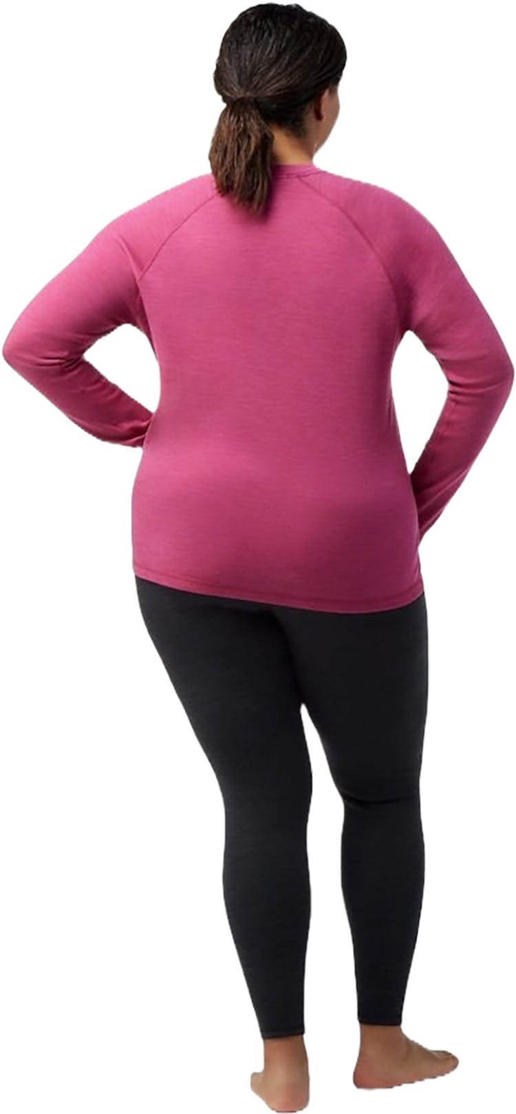 Product gallery image number 2 for product Classic Thermal Merino Crew Top Base Layer [Plus Size] - Women's
