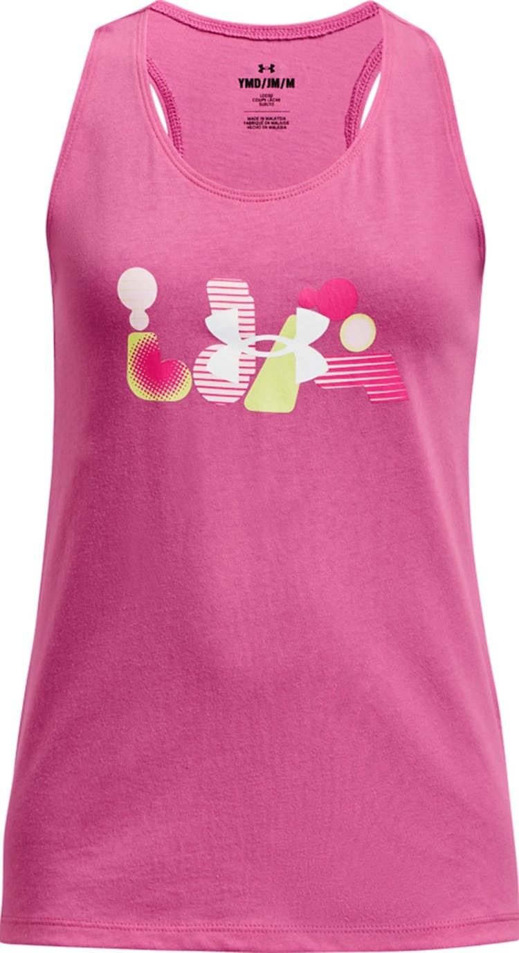 Product gallery image number 1 for product Bubble Abbreviation Tank Top - Girls