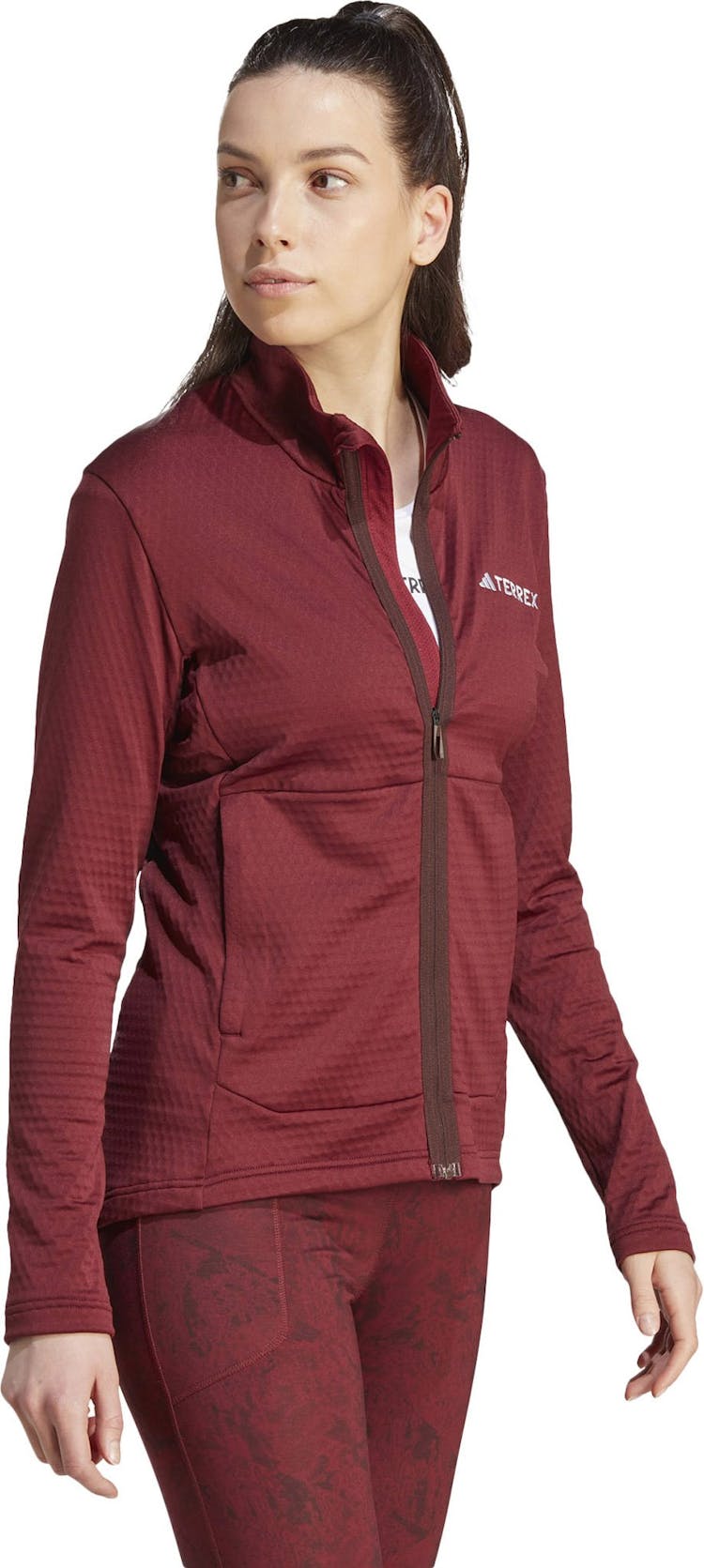 Product gallery image number 4 for product Terrex Multi Light Fleece Full-Zip Jacket - Women's