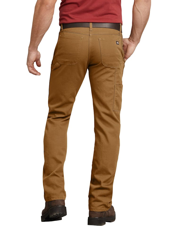 Numéro de l'image de la galerie de produits 2 pour le produit Pantalon menuisier FLEX, coupe standard, jambe droite, en coutil Tough Max - Homme