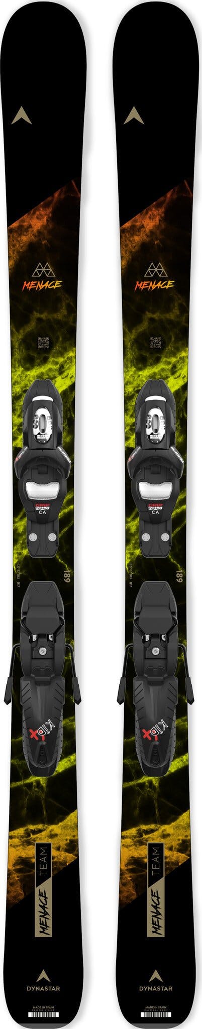 Product gallery image number 1 for product M-Menace Team Skis with KID 4 GW Binding - Kids