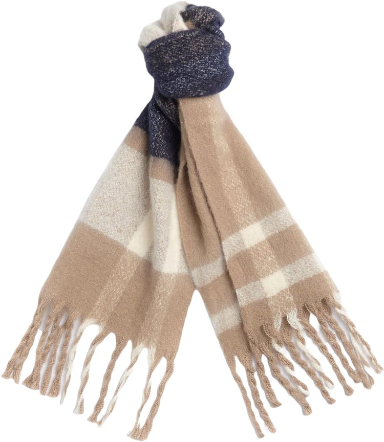 Product gallery image number 1 for product Isla Tartan Boucle Scarf