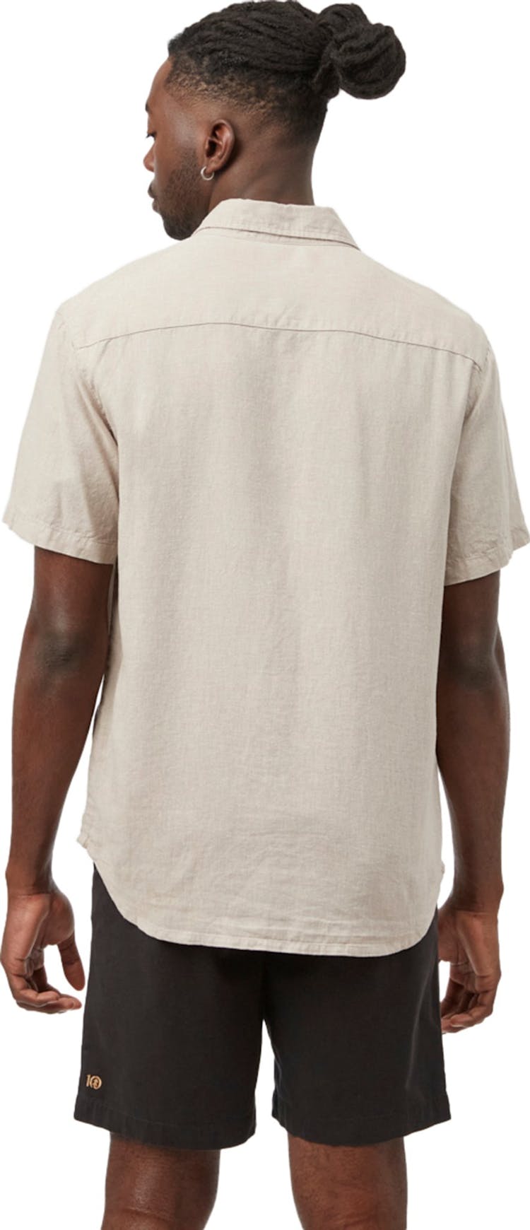 Numéro de l'image de la galerie de produits 2 pour le produit Chemise boutonnée à manches courtes en chanvre - Homme