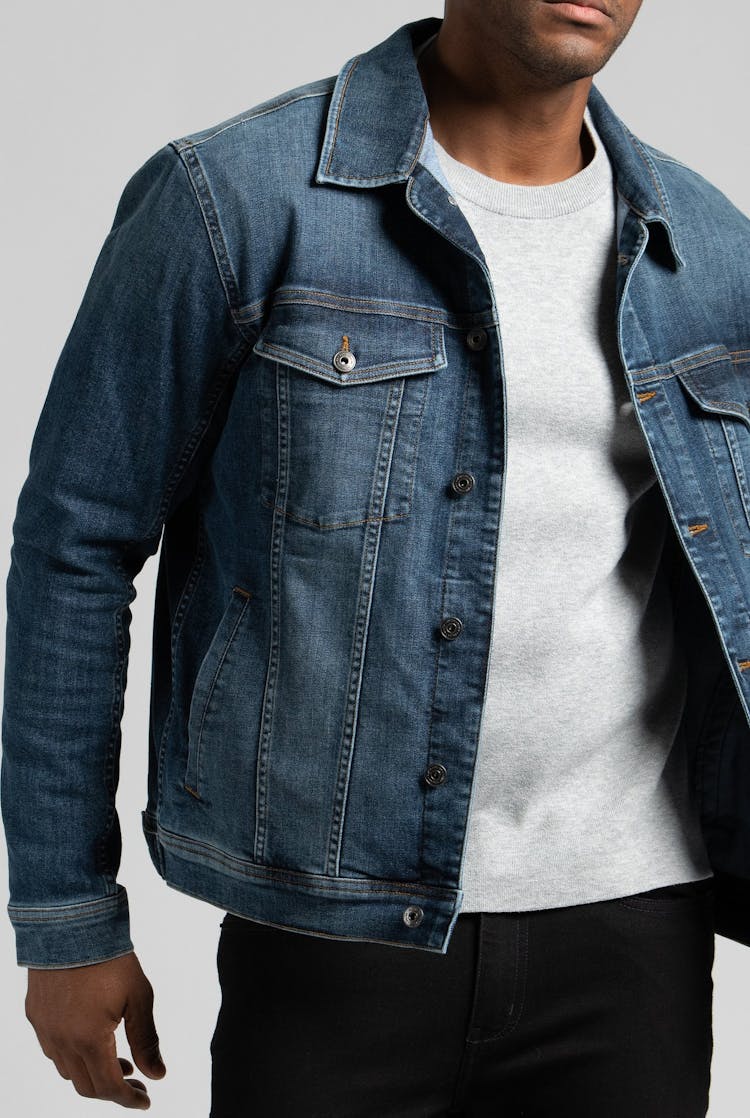 Product gallery image number 1 for product Performance Denim Jacket - Men's