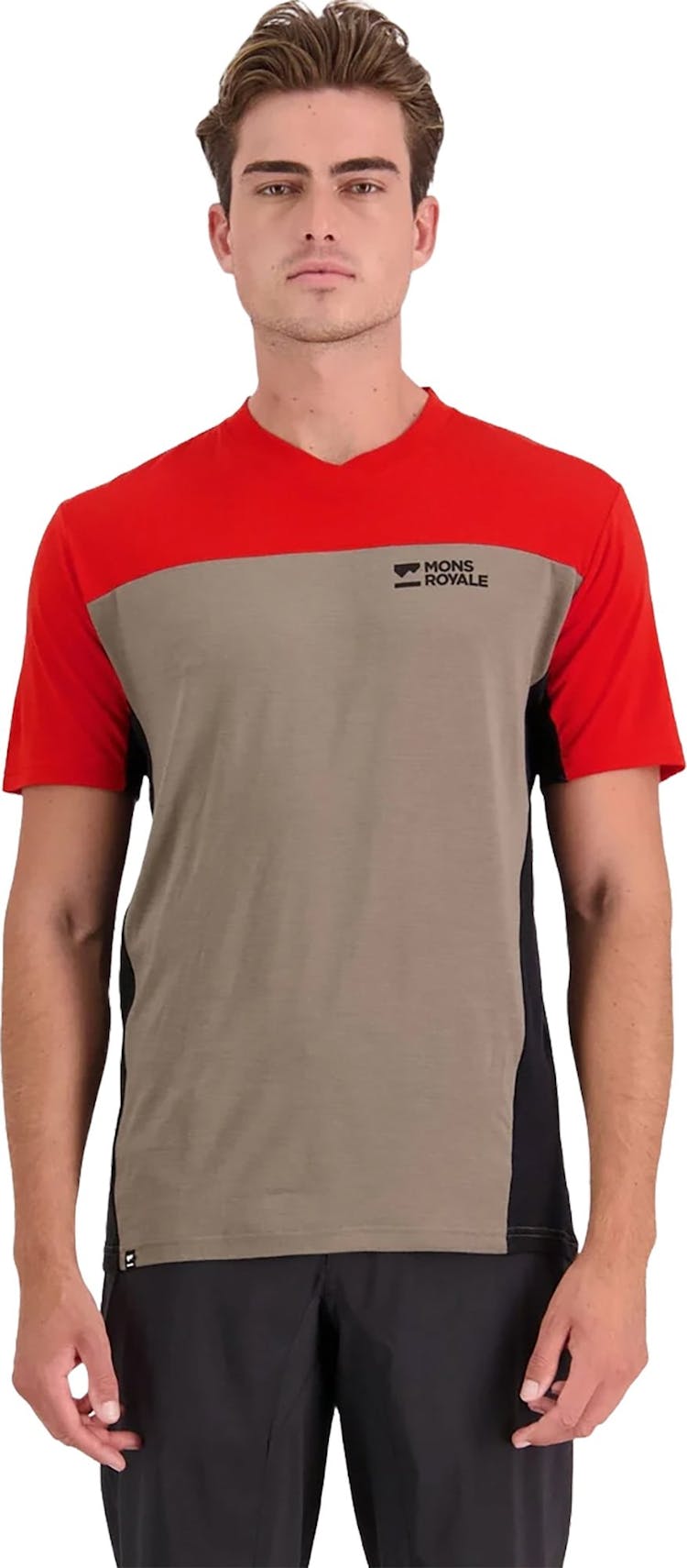 Numéro de l'image de la galerie de produits 3 pour le produit T-shirt à col en V Redwood Enduro - Homme