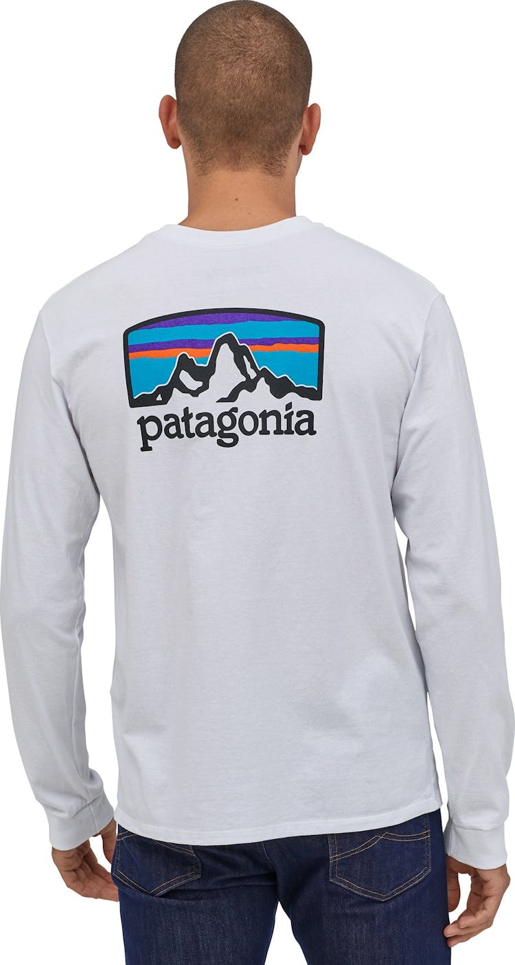 Product gallery image number 4 for product Fitz Roy Horizons Responsibili-Tee Long Sleeve T-Shirt - Men's