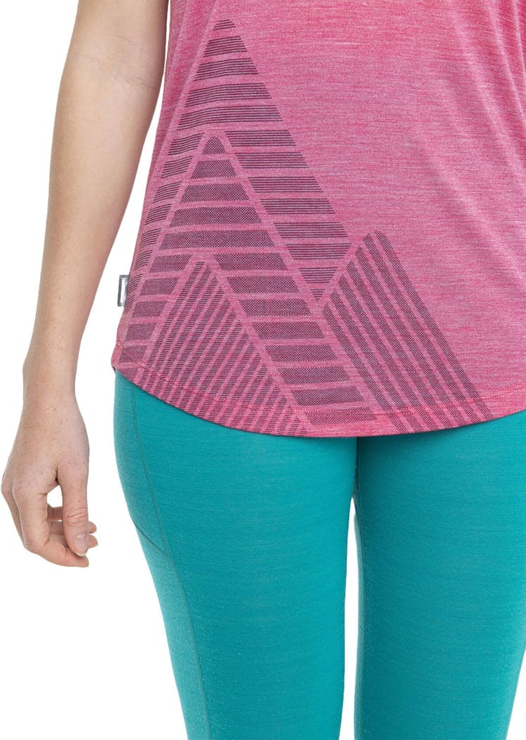Numéro de l'image de la galerie de produits 4 pour le produit T-shirt à manches courtes Mérino 125 Cool-Lite Sphere II Peak Quest - Femme