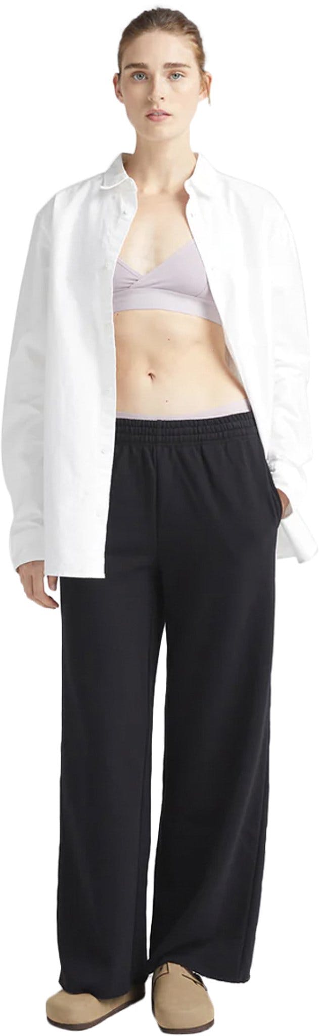Product gallery image number 5 for product Recycled Fleece Wide Leg Pant - Women's