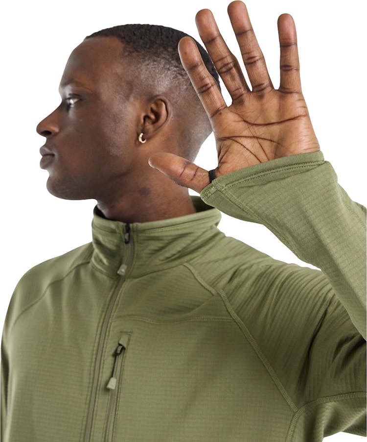 Product gallery image number 2 for product Stockrun Grid Half-Zip Fleece Sweatshirt - Men's