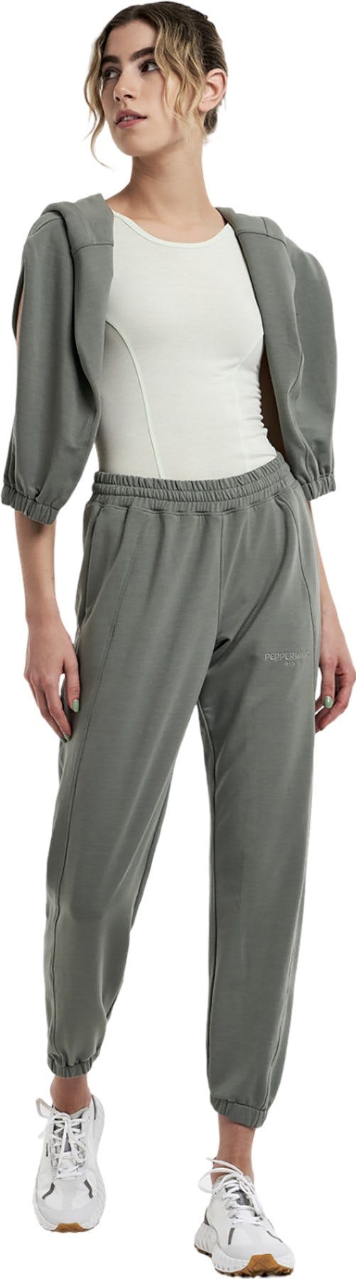 Numéro de l'image de la galerie de produits 2 pour le produit Pantalon de jogging taille haute OTB - Femme